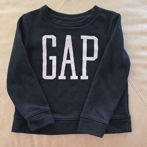 GAP Kids Black and White Logo Sweatshirt